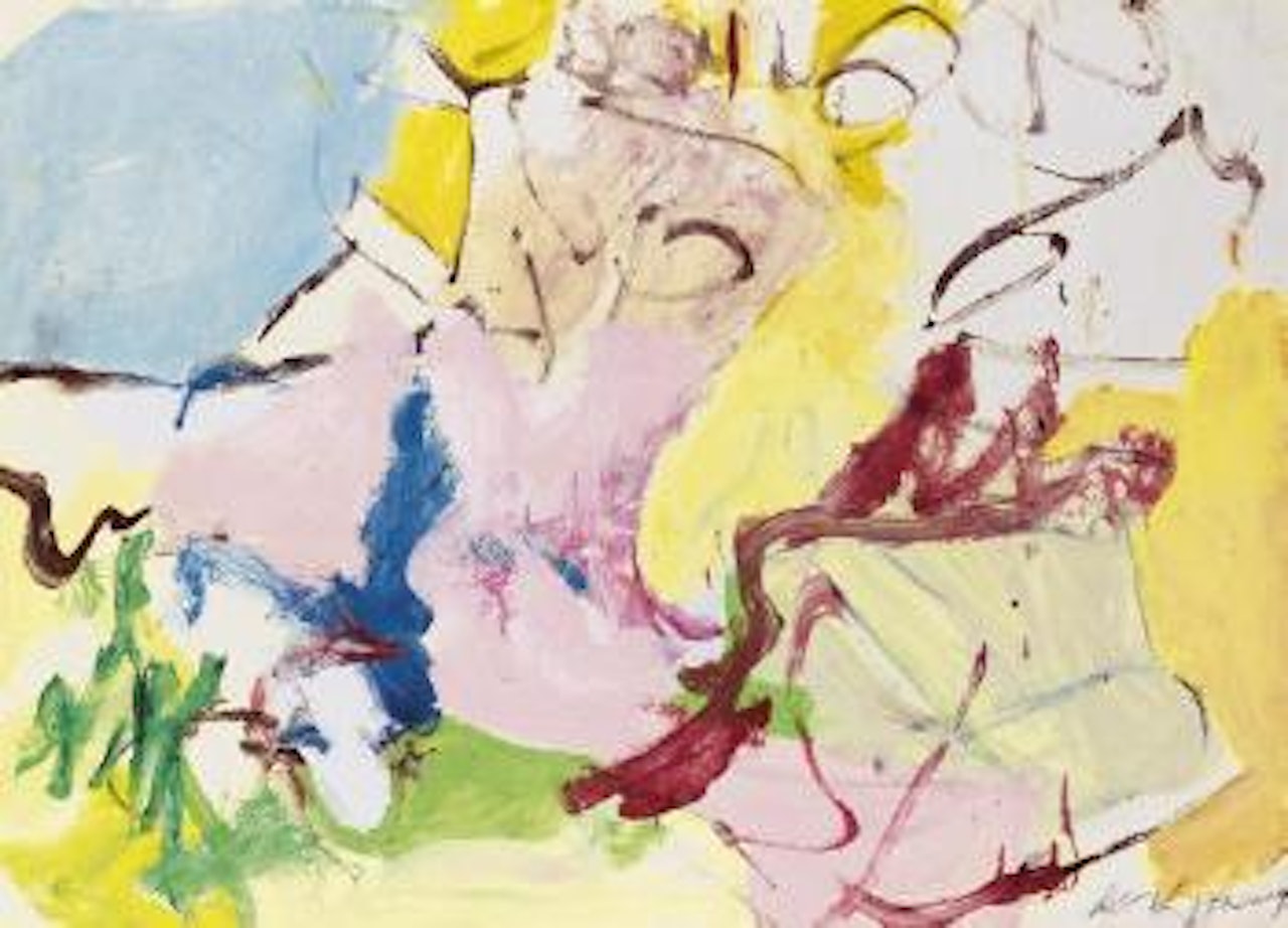 Woman in Landscape by Willem de Kooning