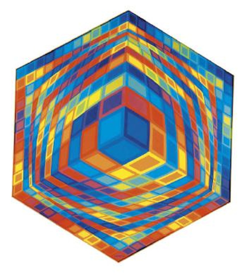 Hat-Kor by Victor Vasarely