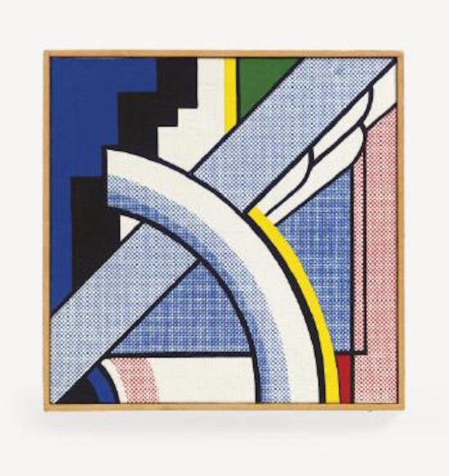 Roy Lichtenstein (Modern Painting with Arc), 1966 by Richard Pettibone