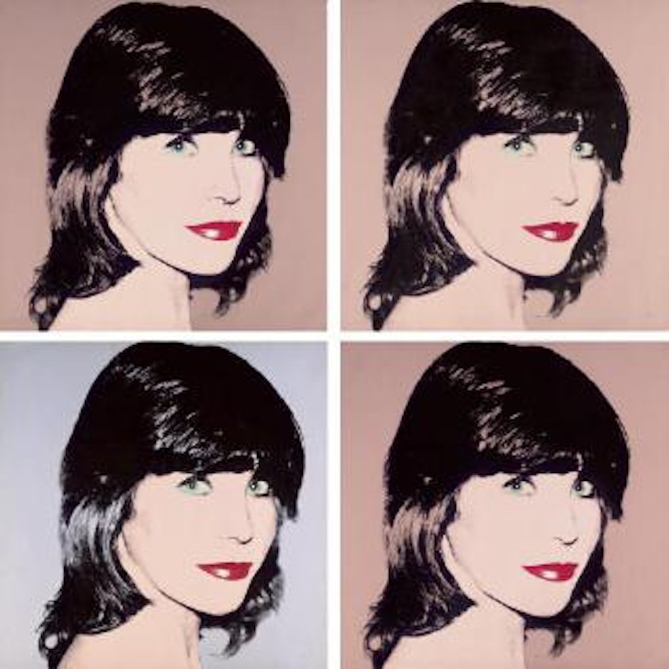 Portrait of Marlene by Andy Warhol