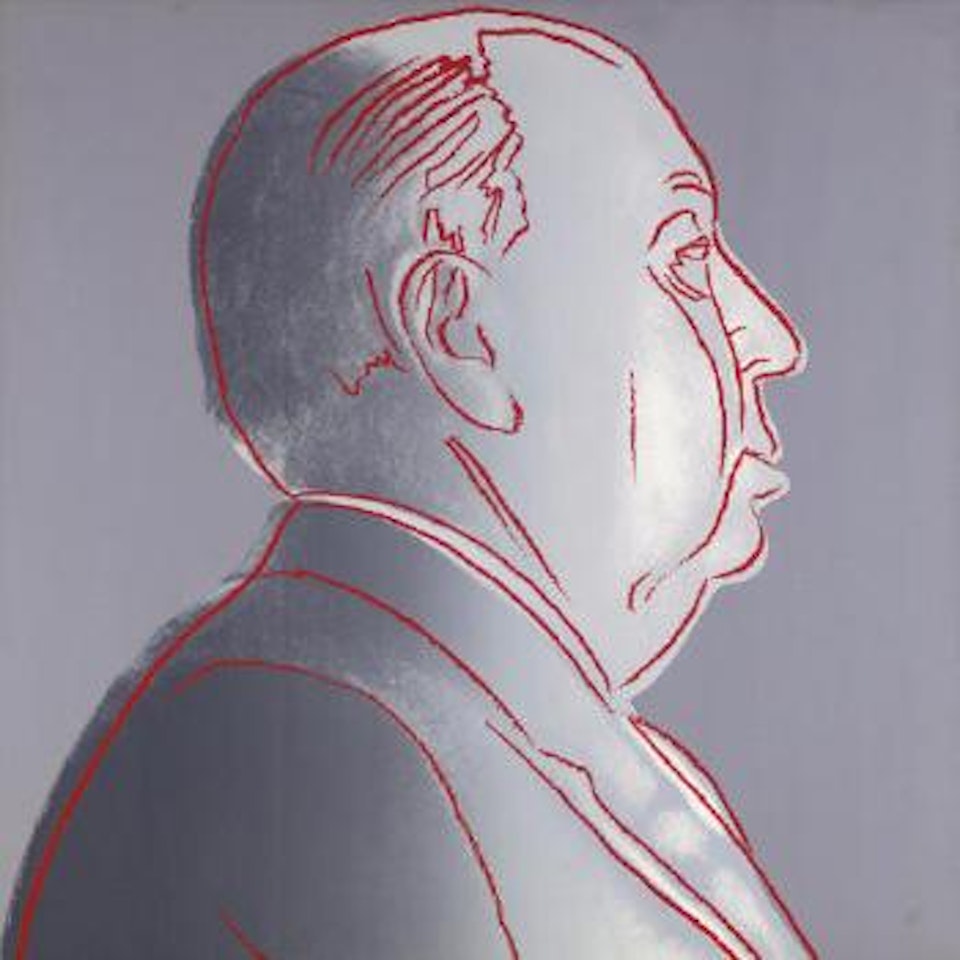 Alfred Hitchcock by Andy Warhol