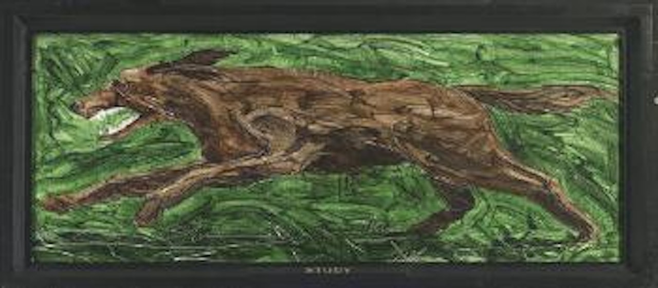 Study (Dog) by Neil Jenney