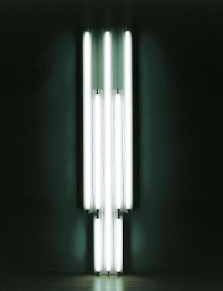 Untitled ("Monument" for V. Tatlin) by Dan Flavin
