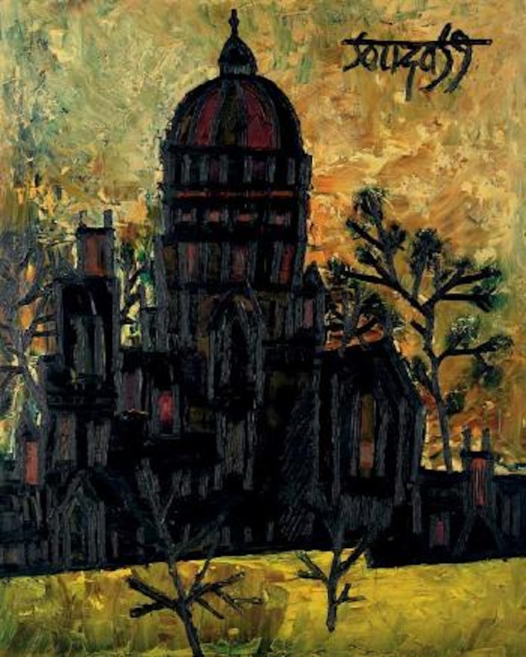 Townscape by Francis Newton Souza