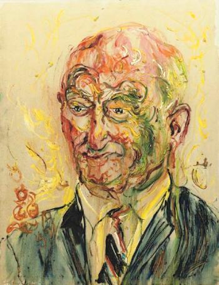 A Portrait of Joe Borkin by Affandi