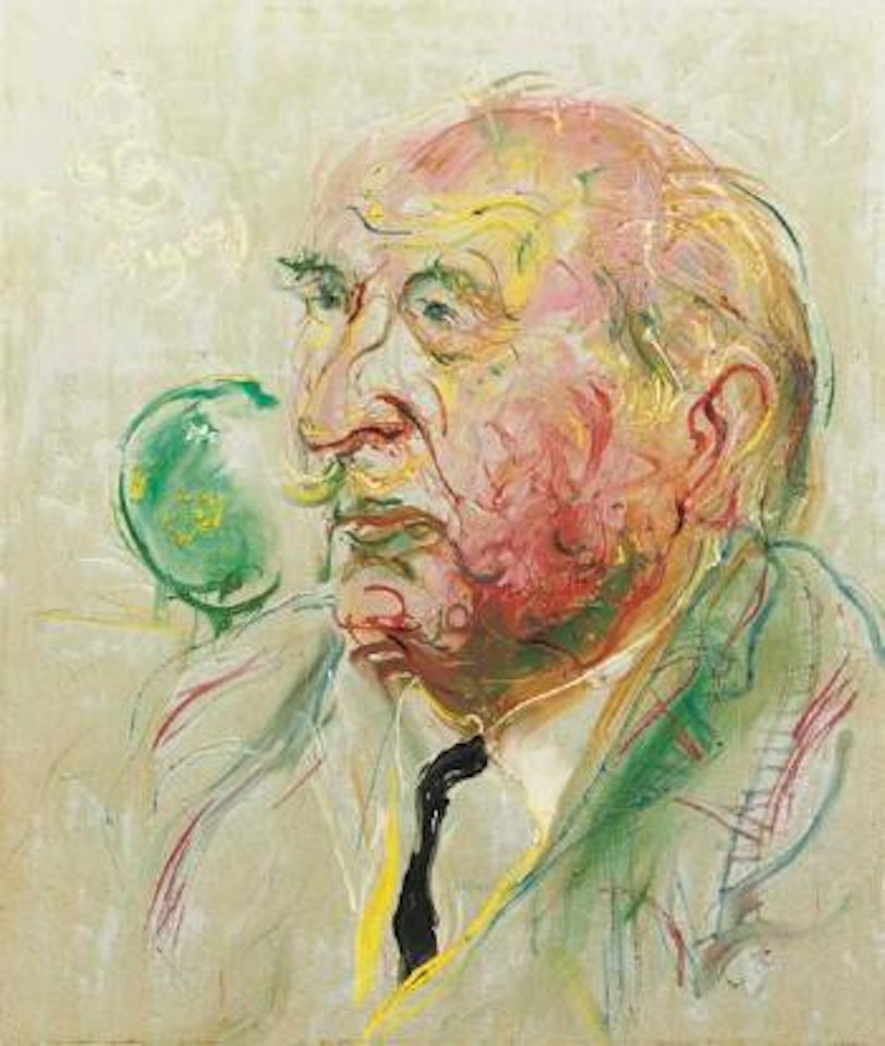 Portrait of Drew Pearson by Affandi