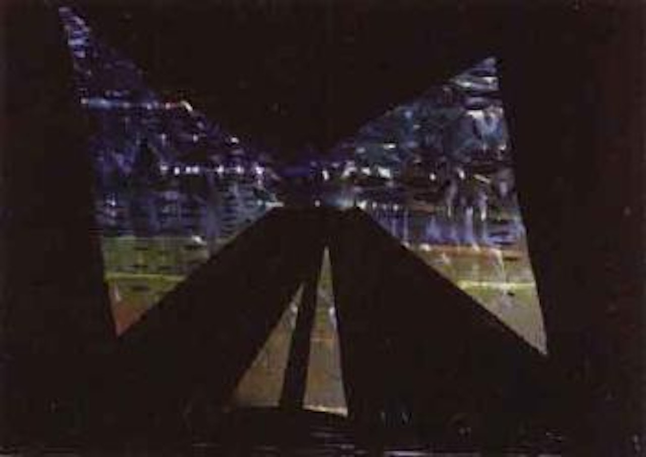 In the dark by Charles Blackman