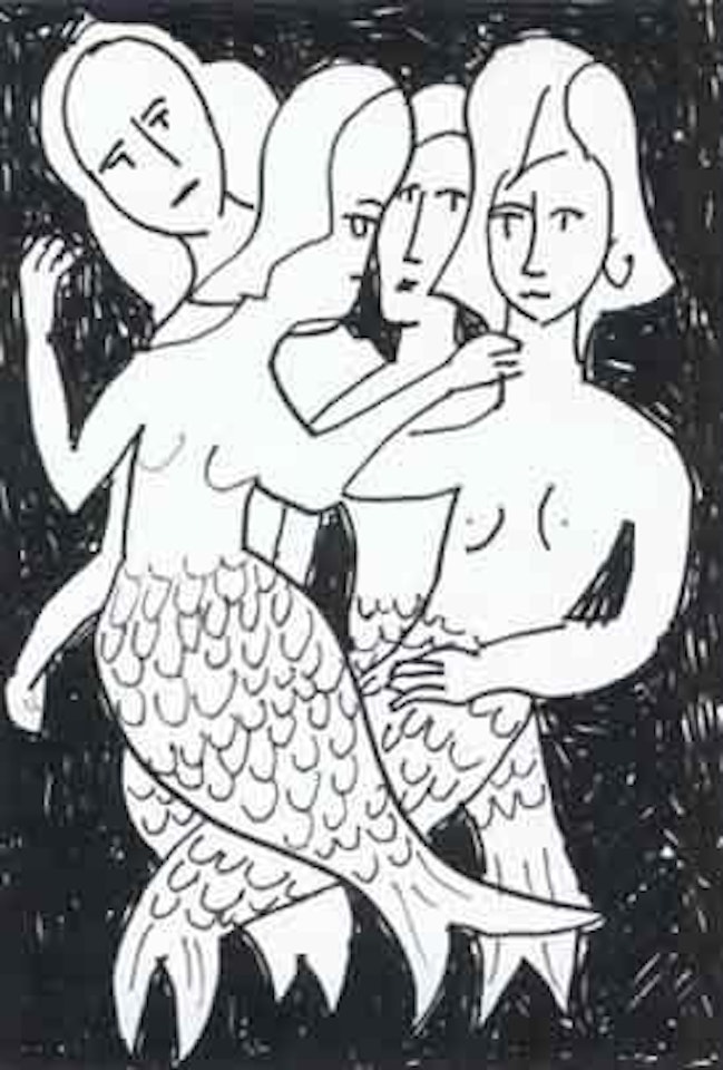Mermaids by Charles Blackman