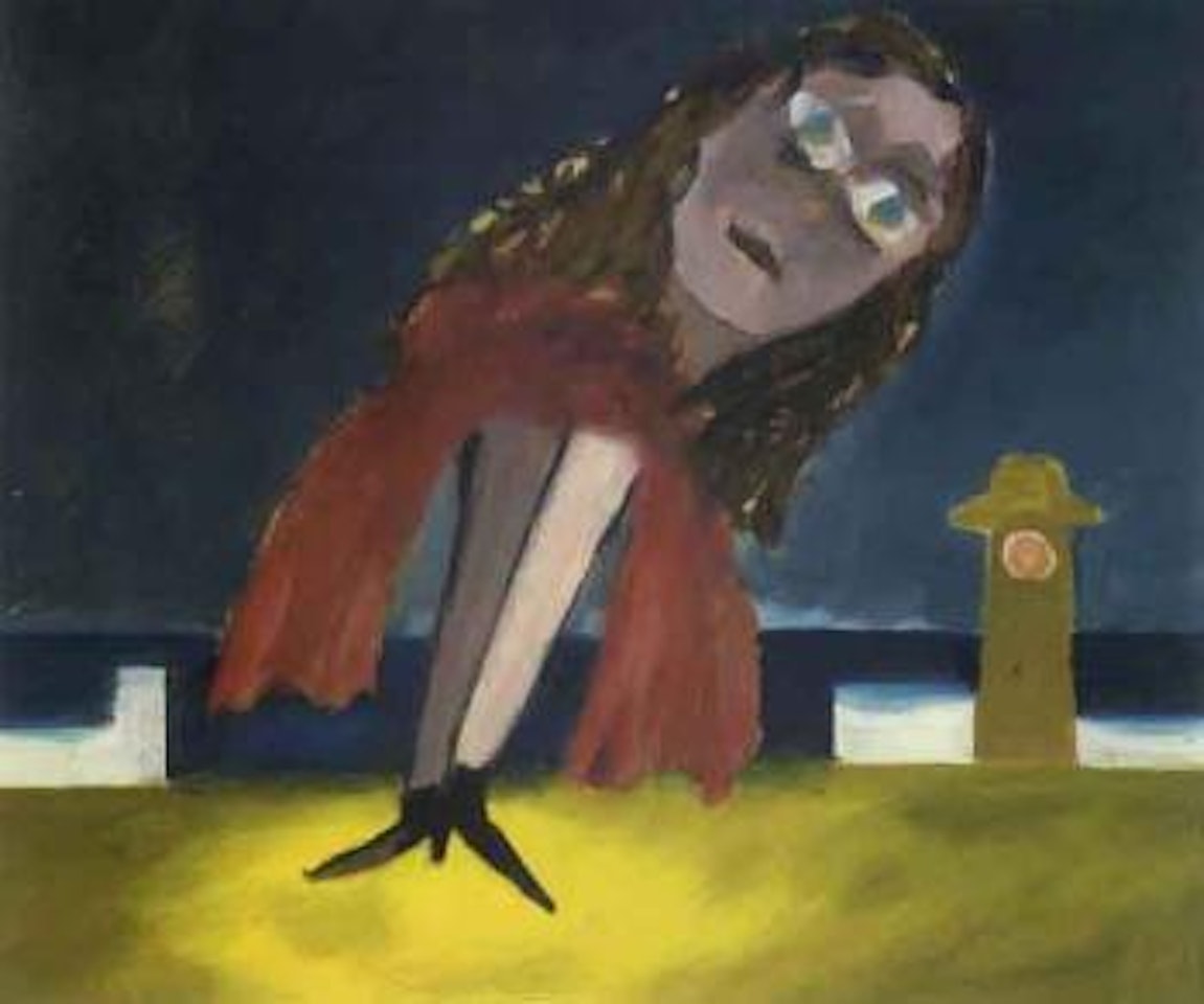 St Kilda beach by Sidney Nolan