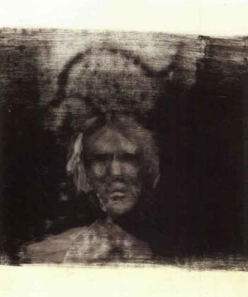 Head, African series by Sidney Nolan