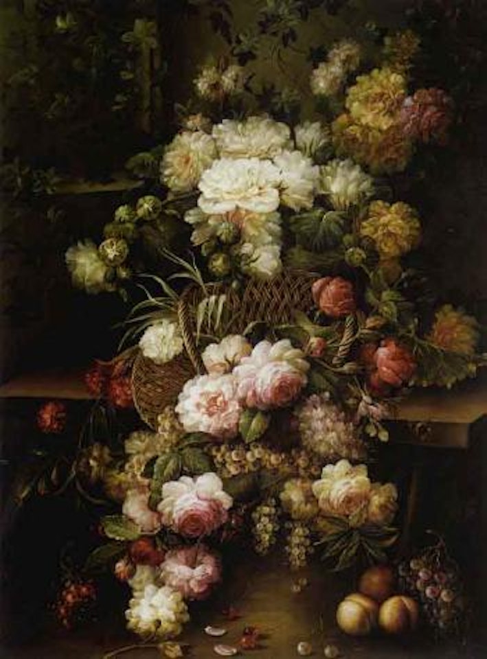 Flower still life by Dutch School