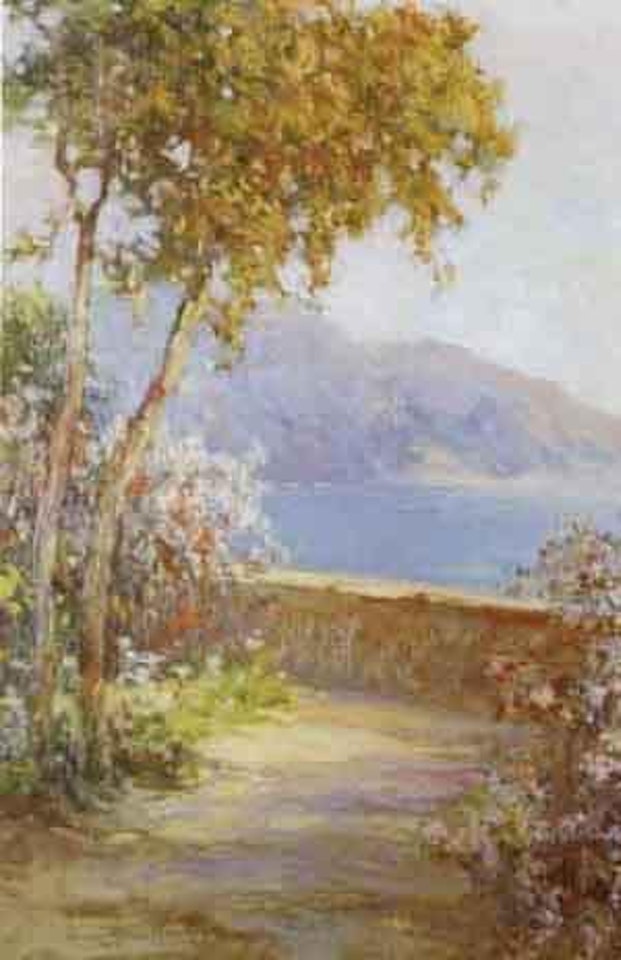 Garden by the sea by Cesare Bentivoglio