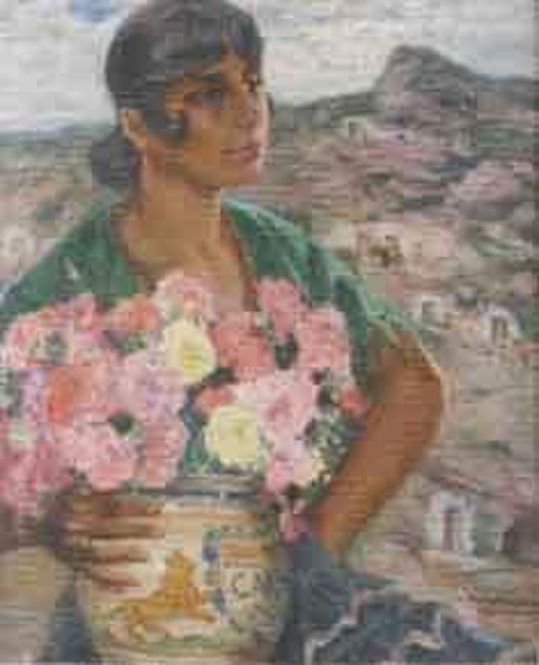 Overlooking Granada by Carlos Vasquez y Obeda