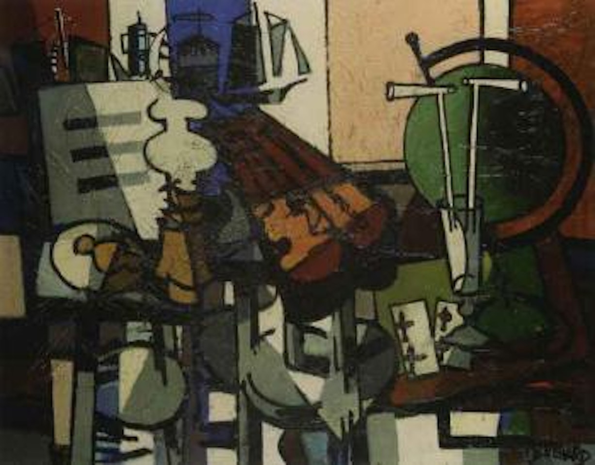 Nature morte au globe by Claude Venard