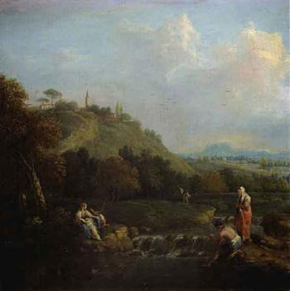 Arcadian landscape by Francesco Zuccarelli