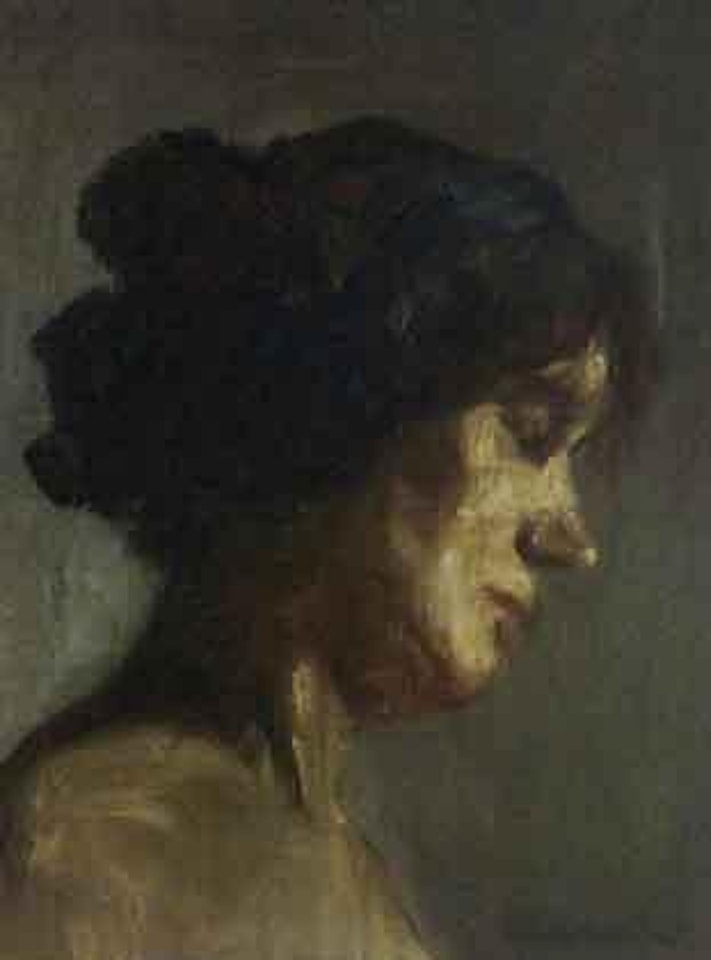 Profil de femme by Emile Bernard