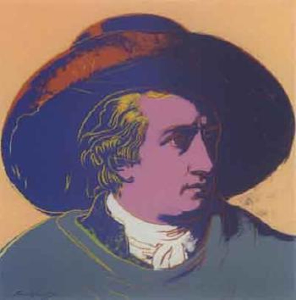 Goethe by Andy Warhol