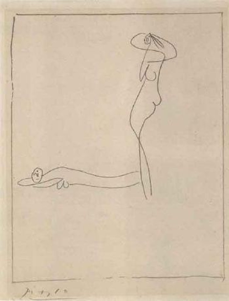 Deux nus by Pablo Picasso