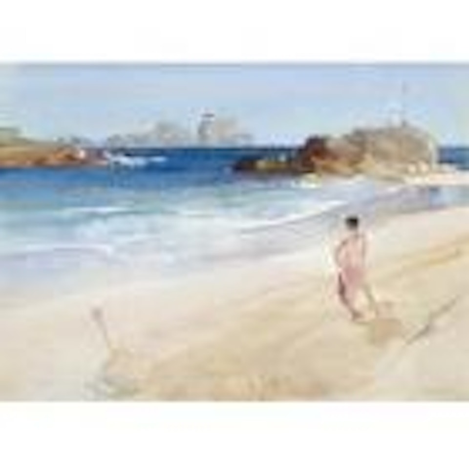 The guarded channel by William Russell Flint
