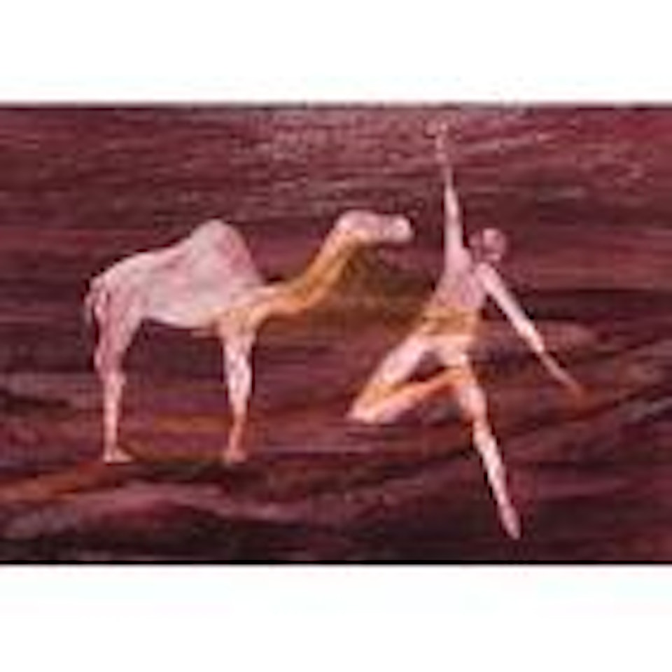 Burke and Camel by Sidney Nolan