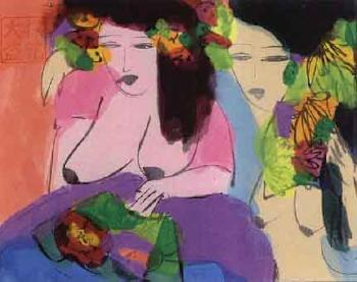 Deux Femmes by Walasse Ting