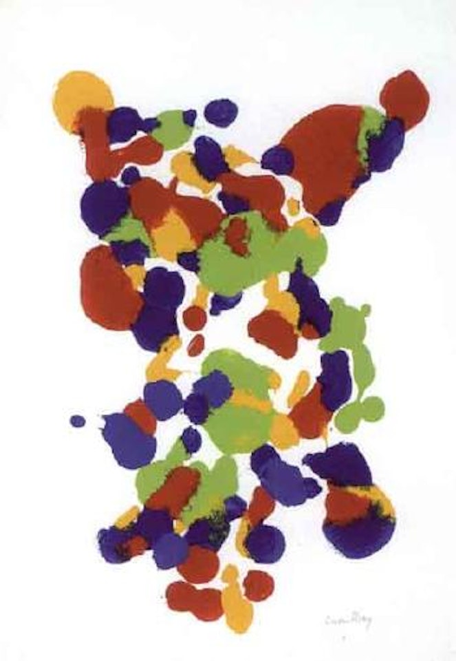 Parigi, composition spontanee by Man Ray