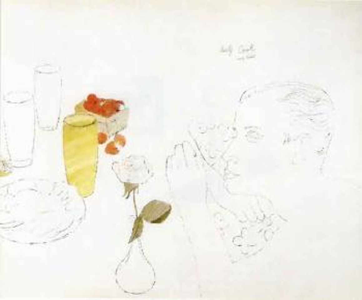 Portrait of Dusty Cook by Andy Warhol