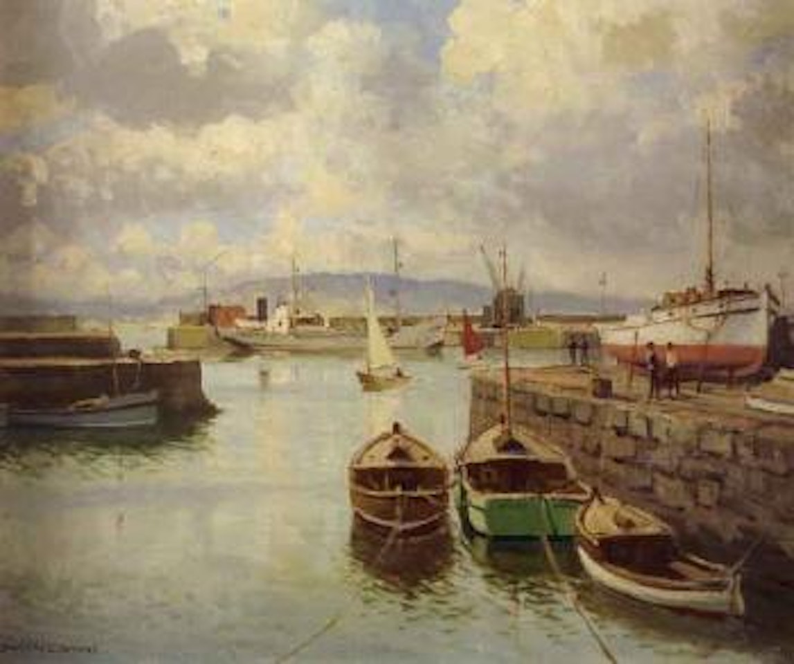 Carrickfergus Harbour by Maurice Canning Wilks