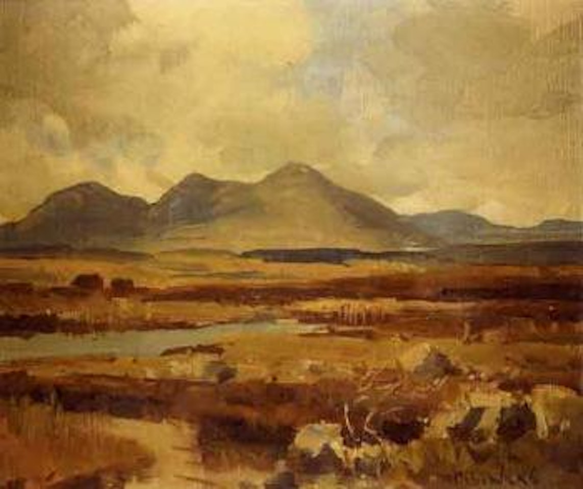 Connemara bogland by Maurice Canning Wilks