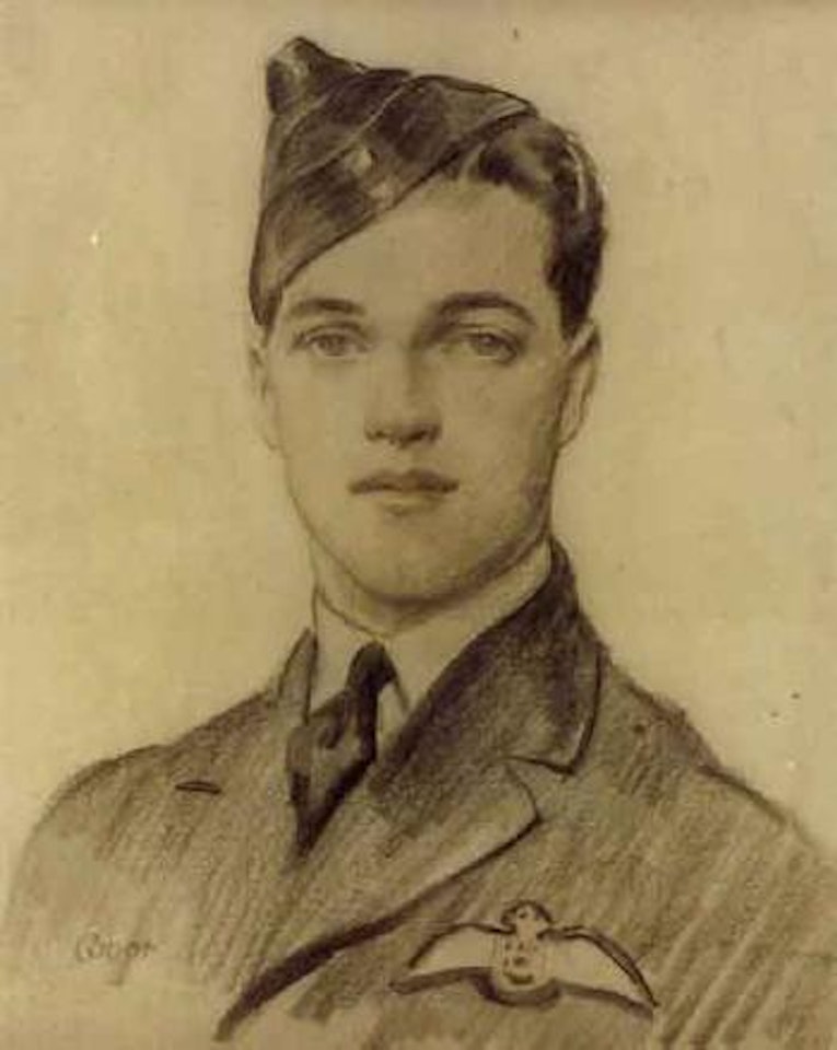 Portrait, RAF officer by William Conor