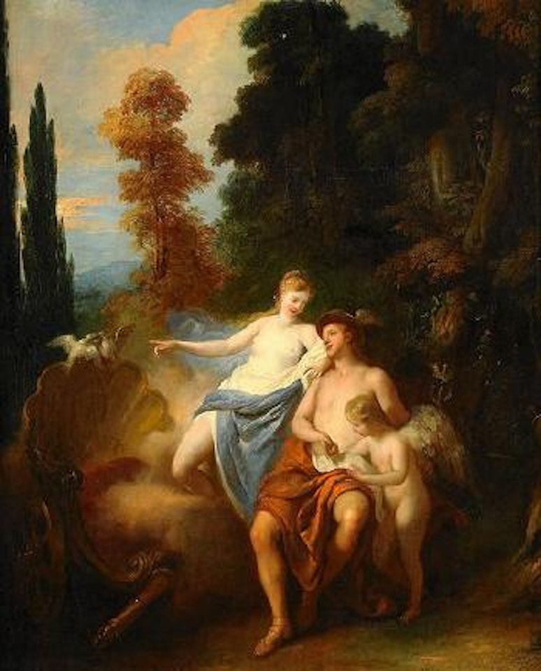 Venus and Mercurius by Jean François de Troy