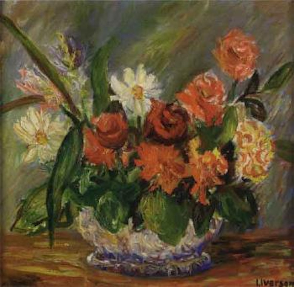 Flowers, St Georges-de-Normandie by Ivan Ivarson
