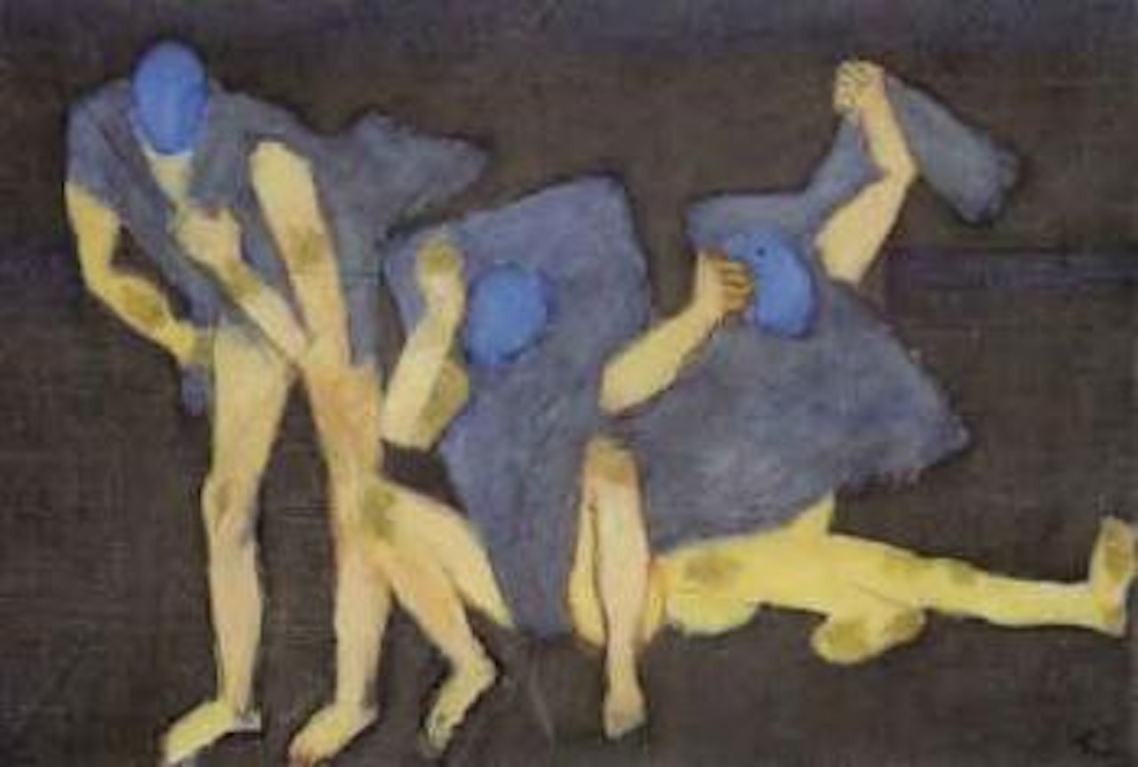 Three bathers by Ragnar Sandberg
