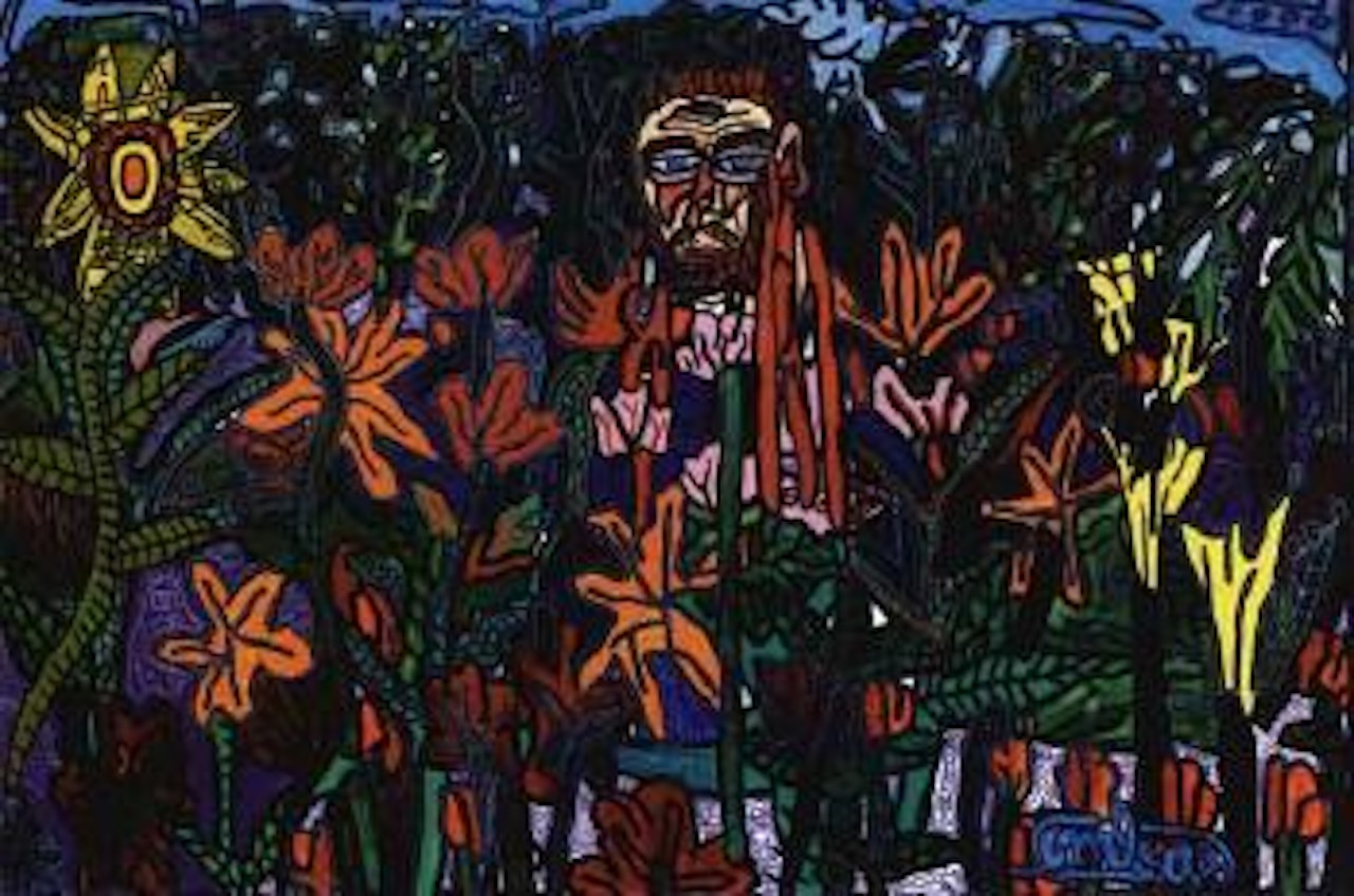 Enfin van Gogh a souri by Robert Combas