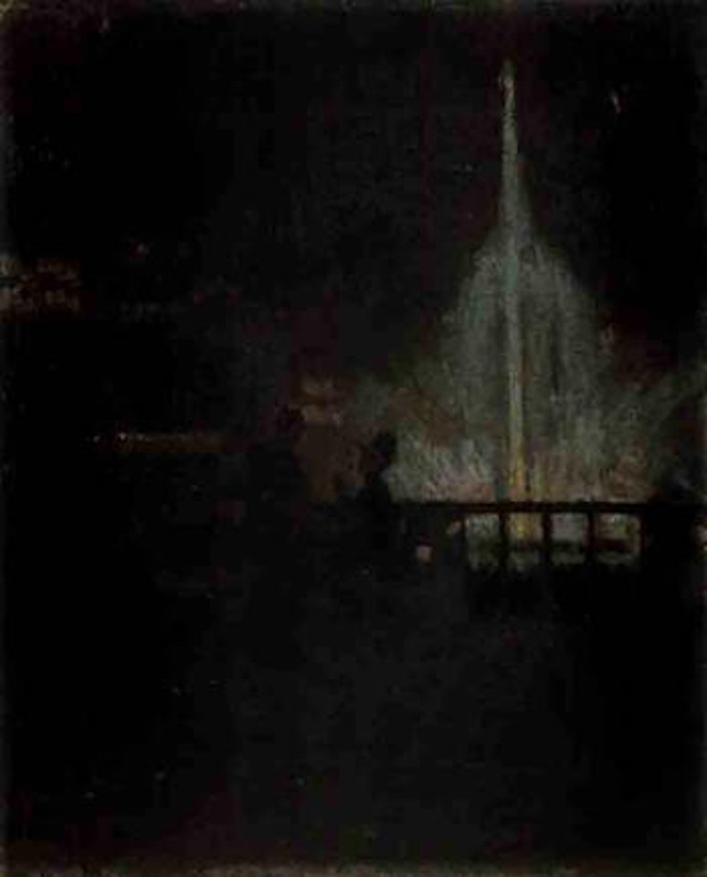 Fairy Fountain, Glasgow International Exhibition by John Lavery
