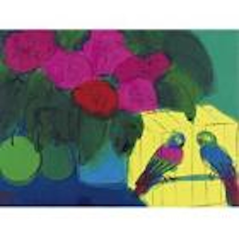 Bird flower by Walasse Ting