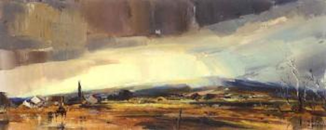 Storm clouds, County Down by Kenneth Webb