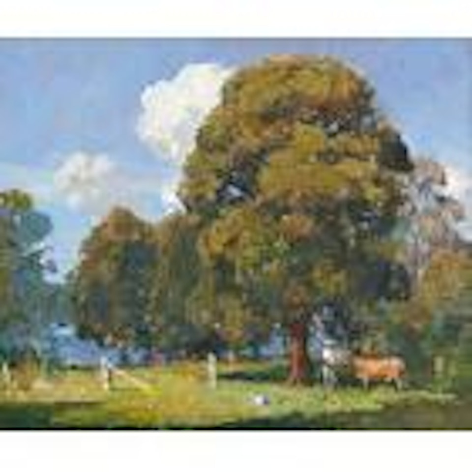 Noon, Olinda by Arthur Ernest Streeton