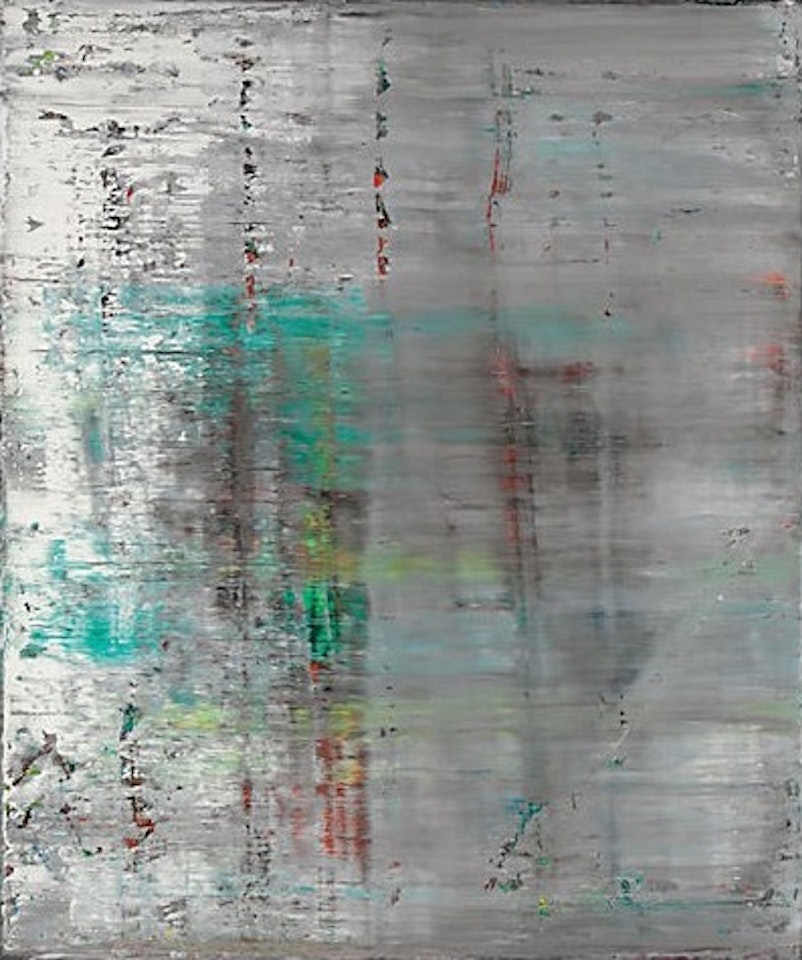 Abstraktes bild - Abstract composition by Gerhard Richter