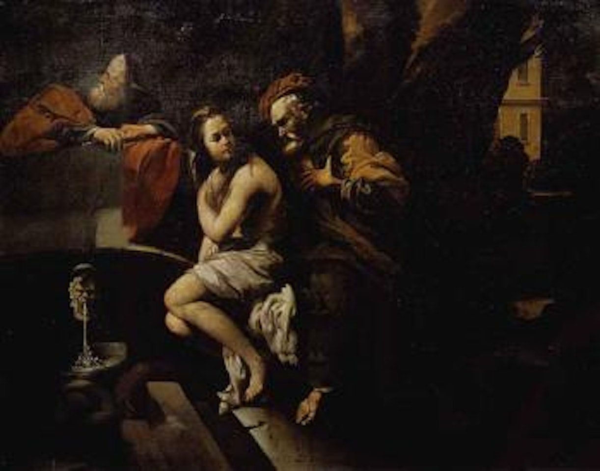Susannah and the elder by Neapolitan School