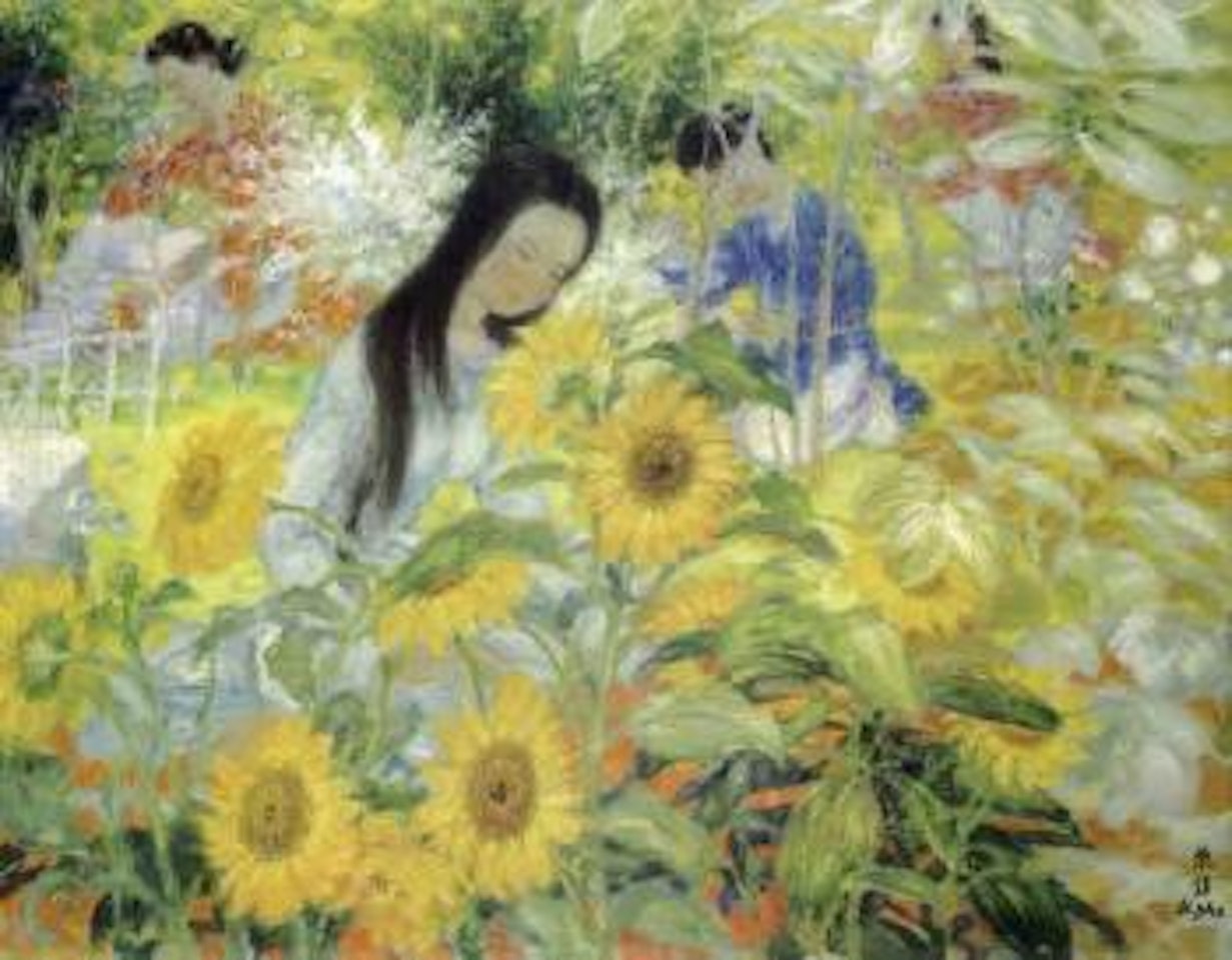 Dans le jardin by Le Pho