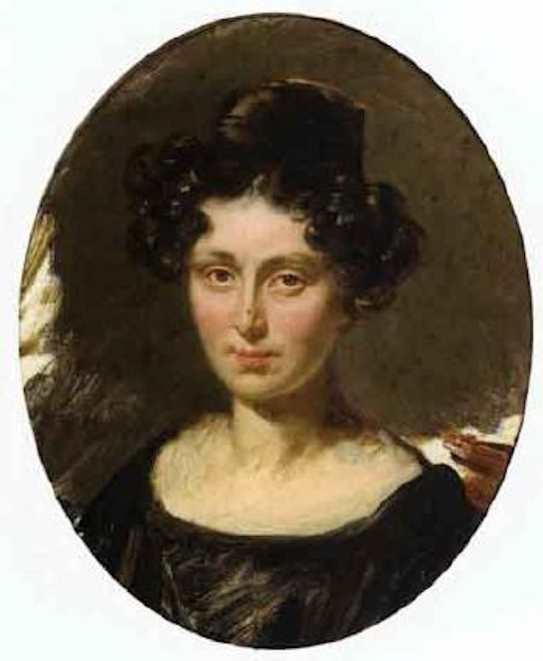 Etude de portrait de jeune femme by Firmin Massot