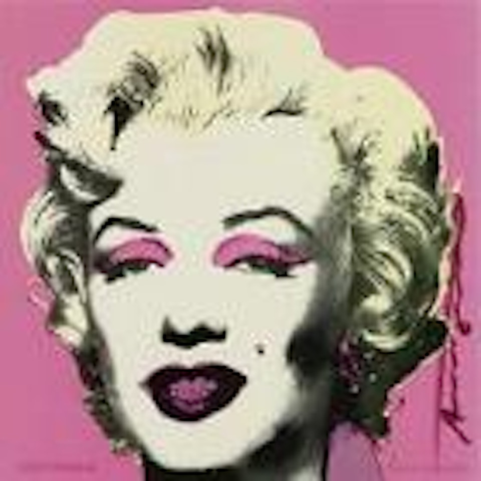 Marilyn, invitation by Andy Warhol