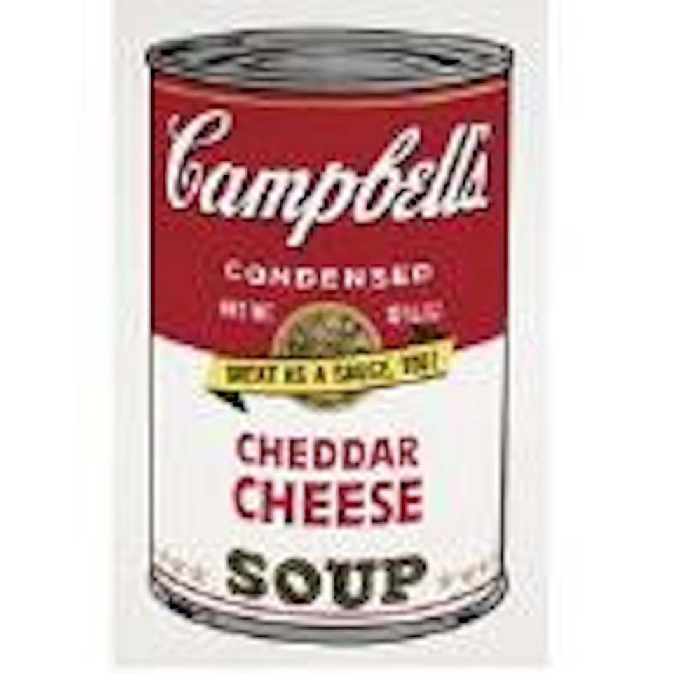 Campbell's Soup II, Cheddar Cheese by Andy Warhol