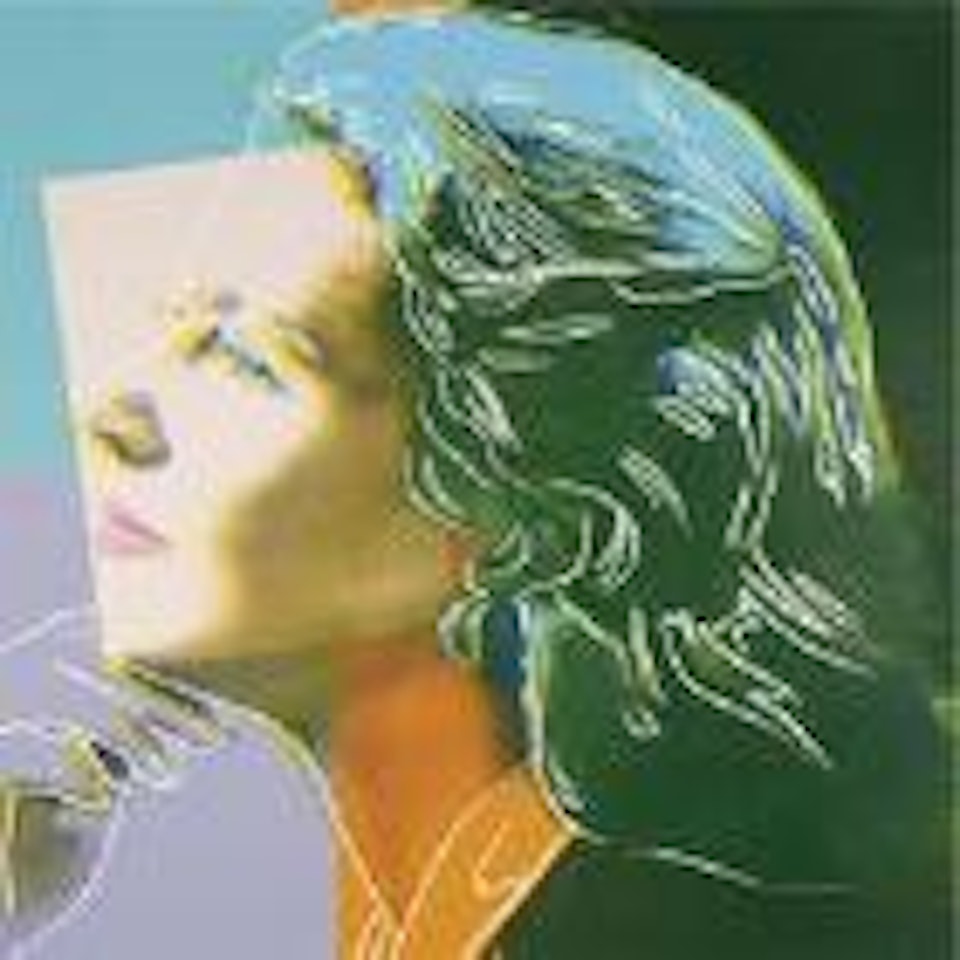 Ingrid Berman, herself by Andy Warhol