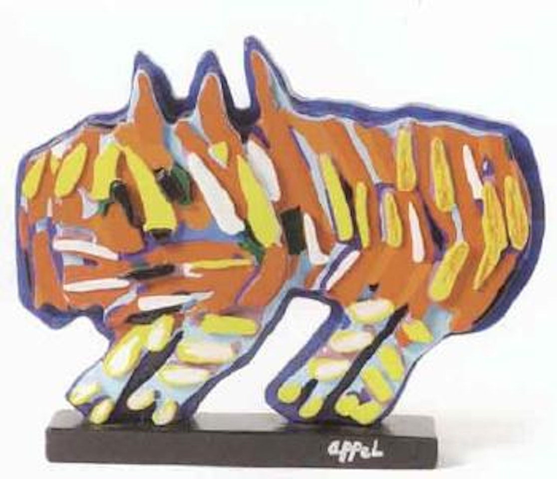 Clown cat by Karel Appel