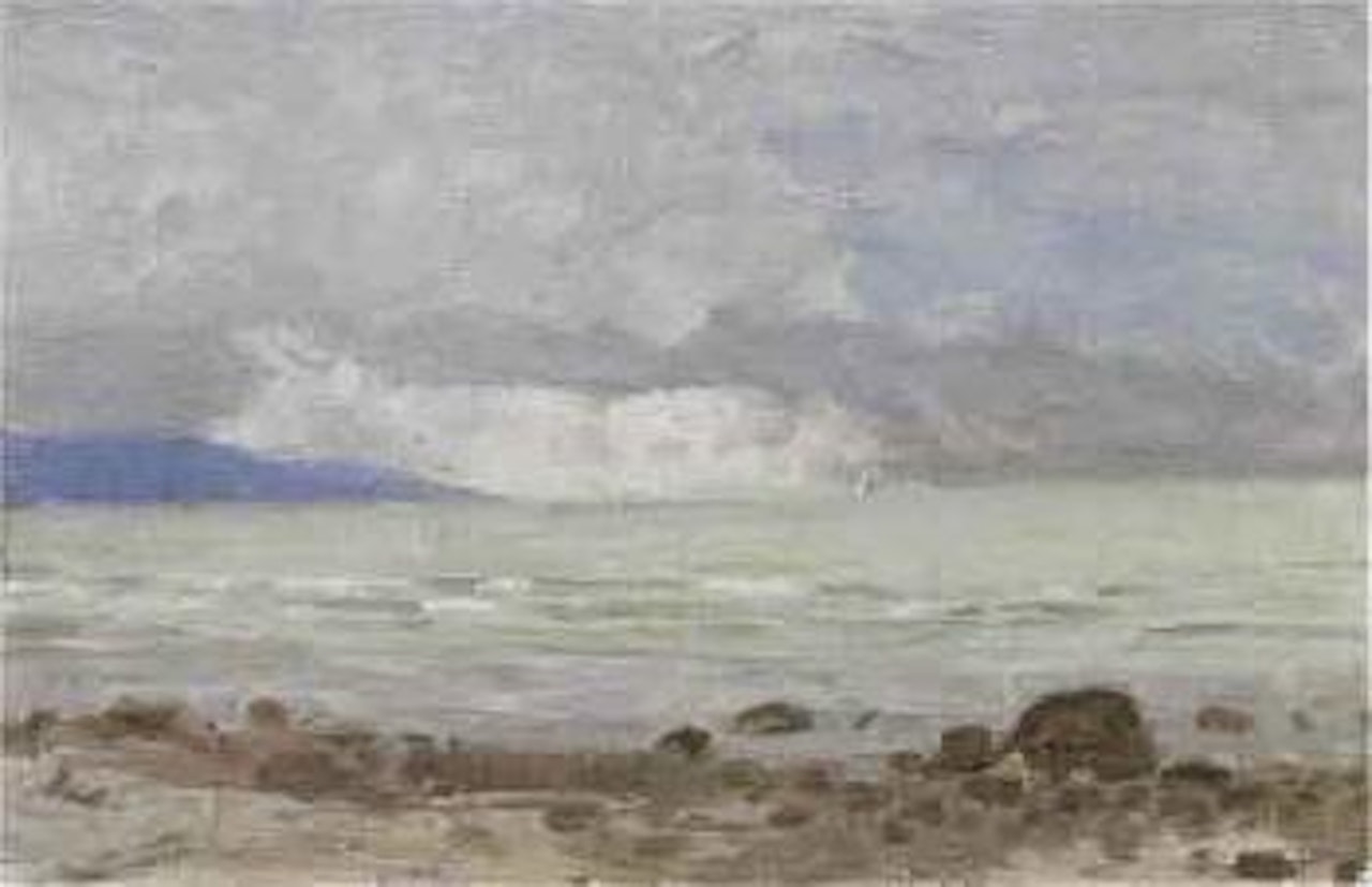 View across the sea by Paul Fischer
