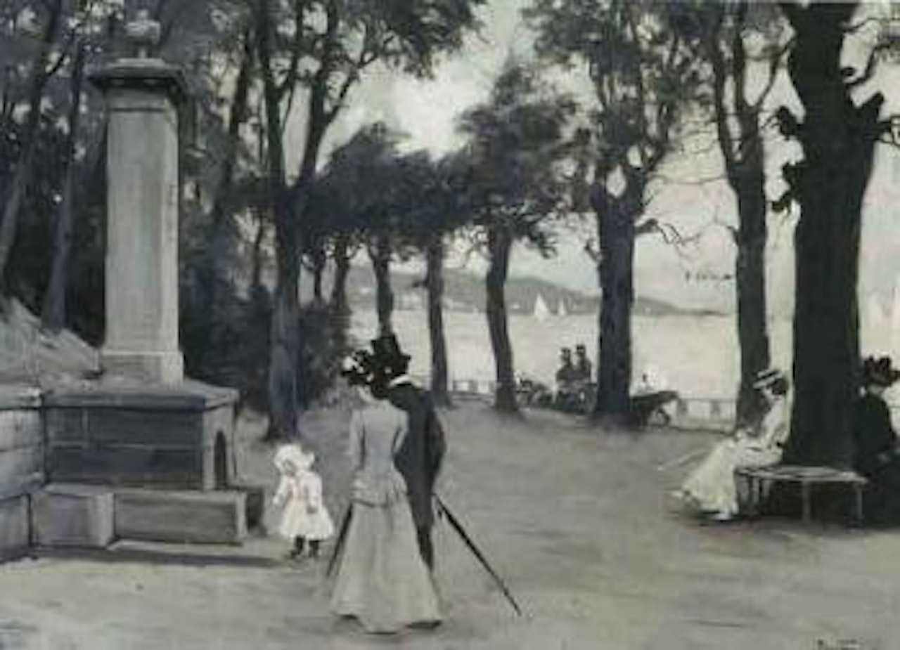View of Emiliekilde by Paul Fischer