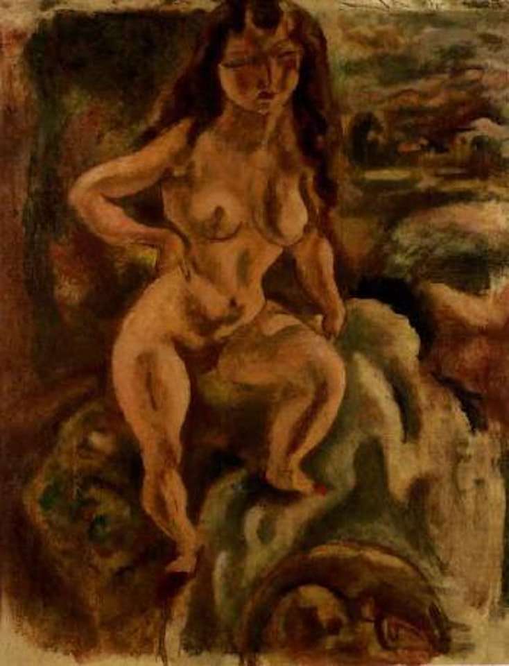 La belle Californienne by Jules Pascin