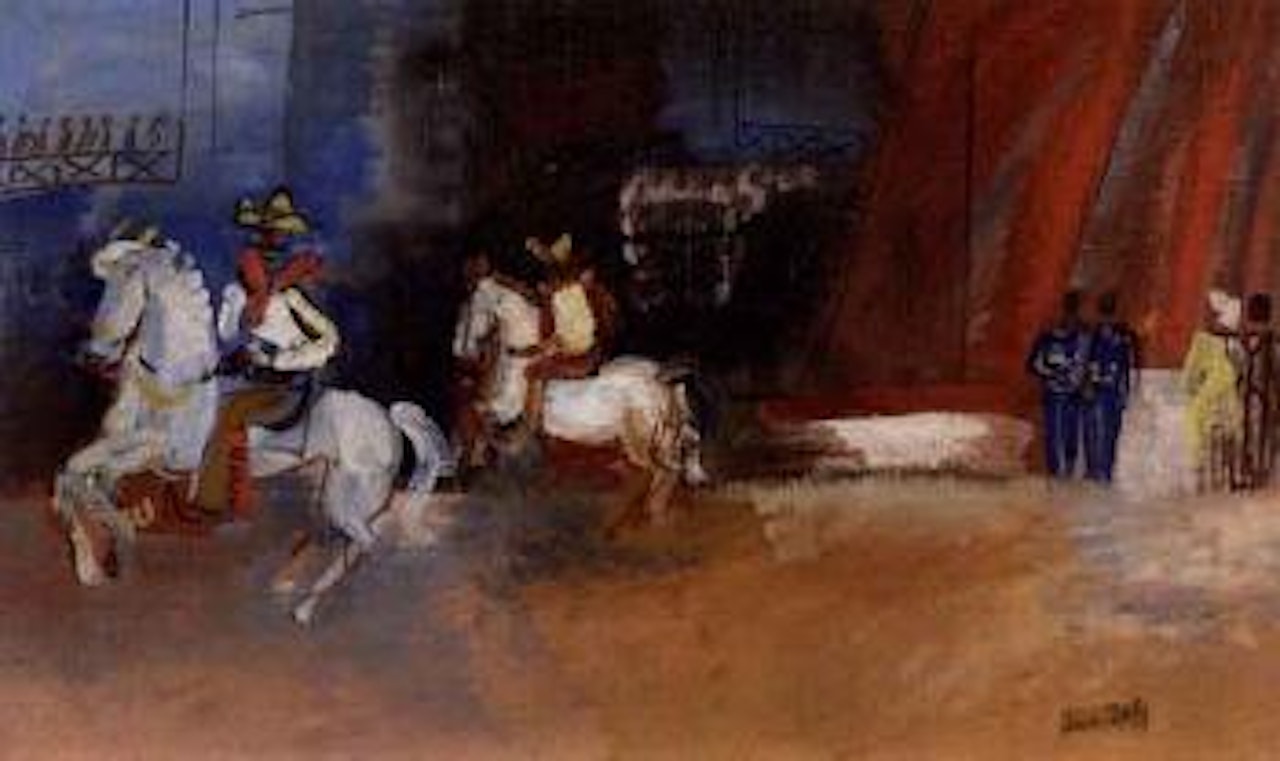 Haute Ecole Mexicaine, le cirque by Jean Dufy